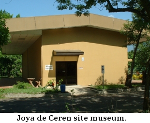 Joya de Ceren site museum.